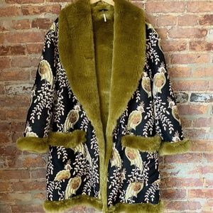 Luxurious Urban Outfitters Brocade Coat